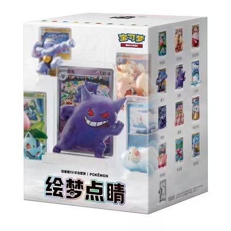 Original Pokémon Chinese Version Dream Painting Finishing Touch Set TCG Collectible Card Puppet Toy Booster Gift Box