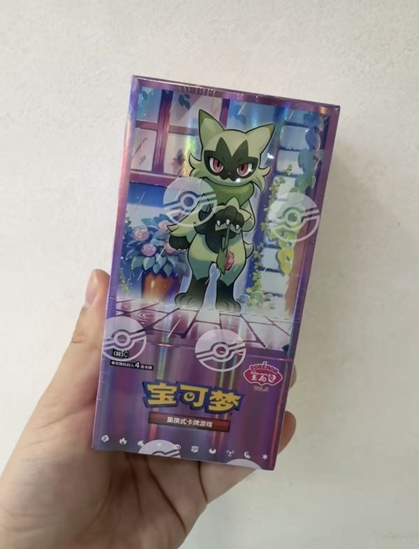 Original Pokémon TCG Chinese Edition Gem Pack Enhancement Box Volume 5 Collection Collection Card Toy Gift Box