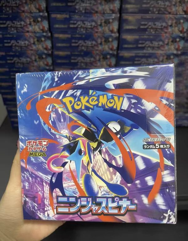 Original Pokémon TCG Japanese Edition M4 Ninja Top Collection Card Toy Booster Gift Box