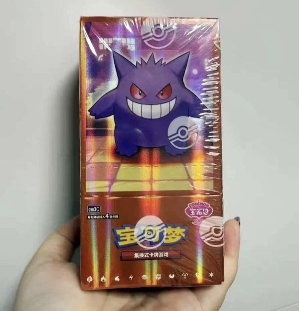 Original Pokemon TCG Chinese Edition Gem Pack Enhancement Box Volume 3 Collection Card Toy Paper Gift Box