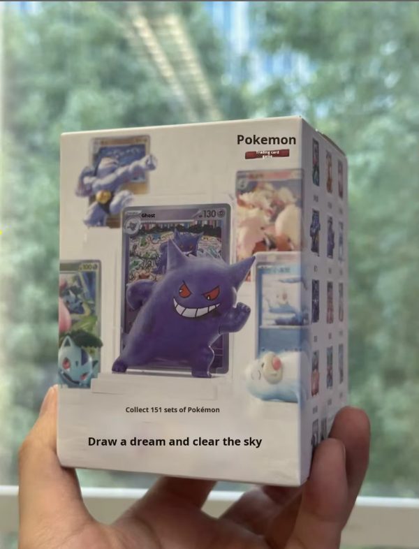 Sealed Box Pokemon TCG Chinese Version 151 Figure Blind Box Collection Gift Box